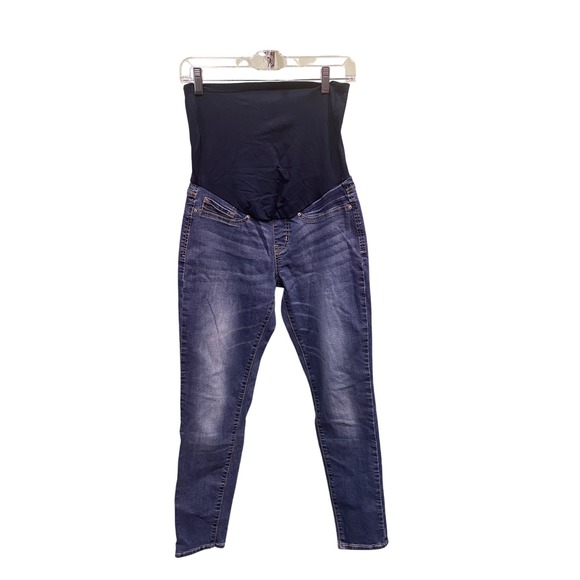 Signature by Levi Strauss & Co. Gold Label Denim - Signature by Levi Strauss Gold Label Maternity Skinny Jeans Medium Wash Small